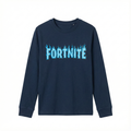 Navy blue fortnite long sleeved t-shirt (BG-000109)