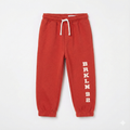 Kids' Rust Orange Joggers with Brooklyn 92 Varsity Print (BG-000026)