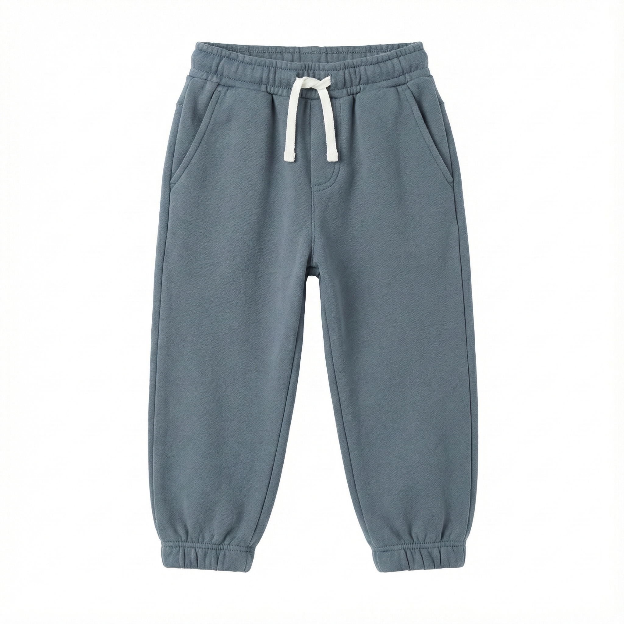 Kids' Premium Essential Fleece Joggers - Slate Blue