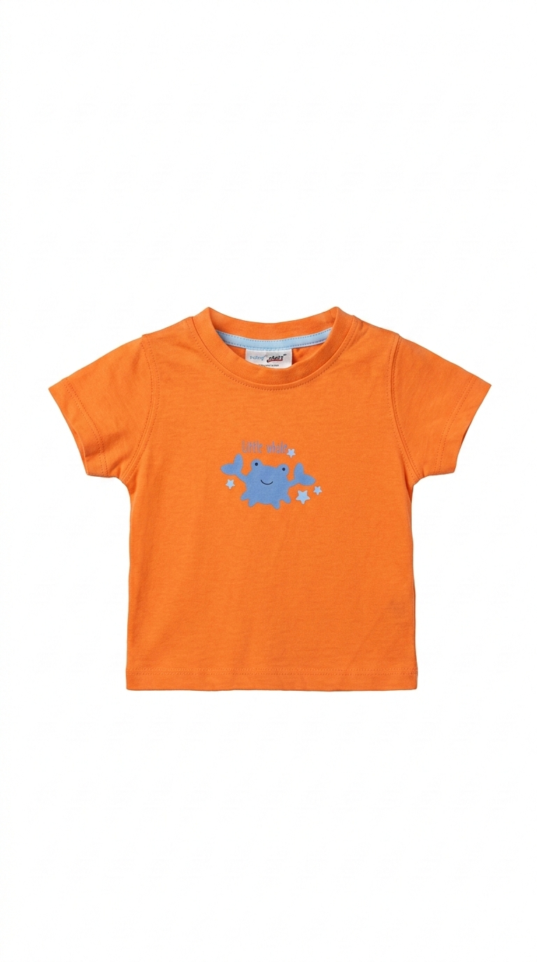 Boys Multi-Packs Casual T-Shirts in Orange & Blue Color (BG-000354)