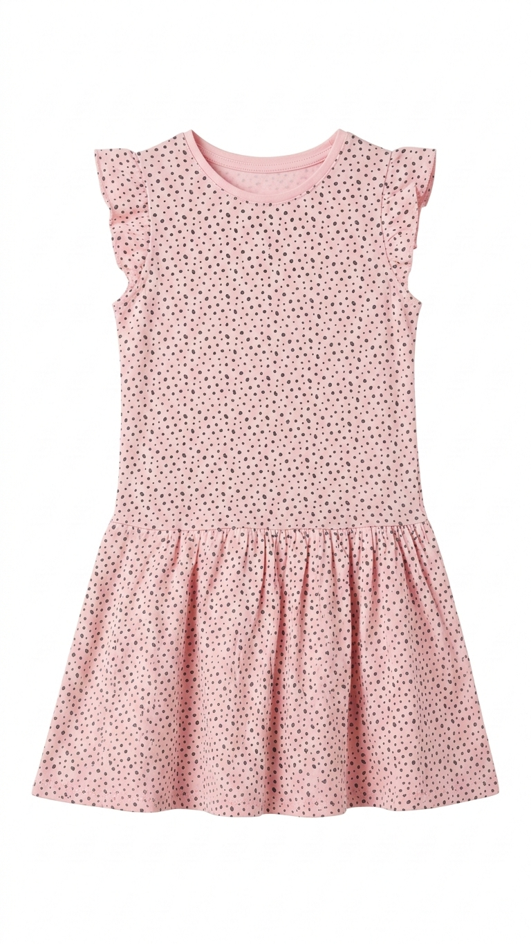 Primark Girls dalmatian dots Tunic Dress (BG-000389)