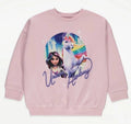 girls unicorn academy pink sweatshirt (BG-000060)
