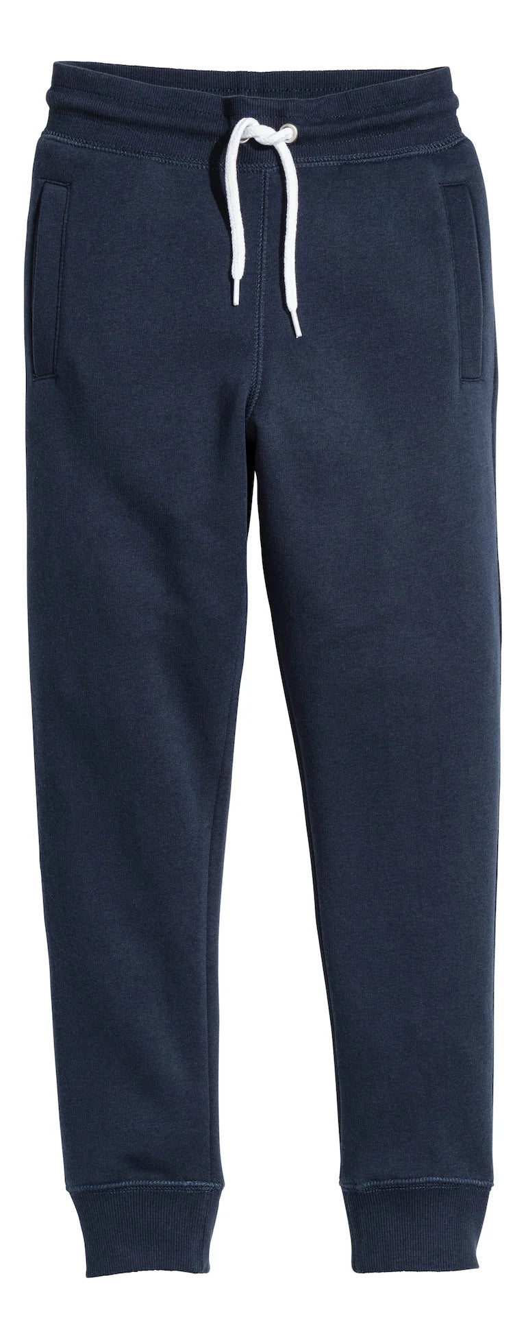 navy blue fleece trouser
