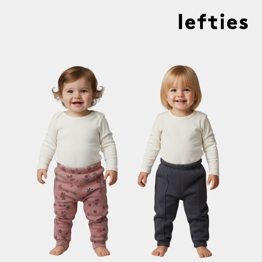 Pack of 2 SOFT floral & Plum Jogger Pant