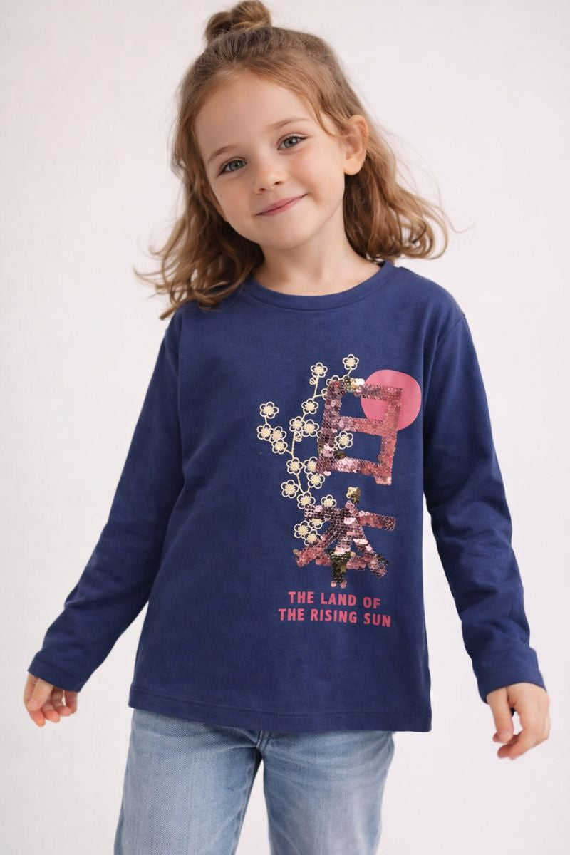 Full Sleeve Shirt with Japanese Character