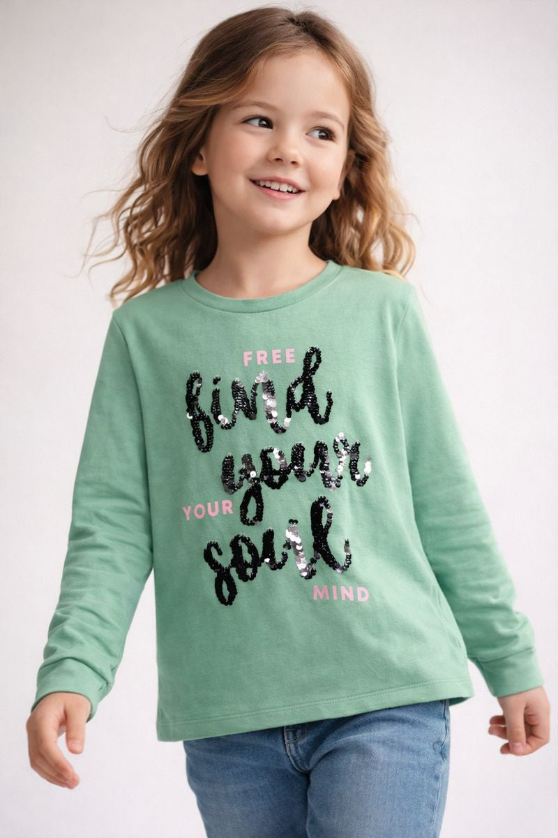 Full Sleeve Shirt with FREE YOUR MIND Find Your Soul Design