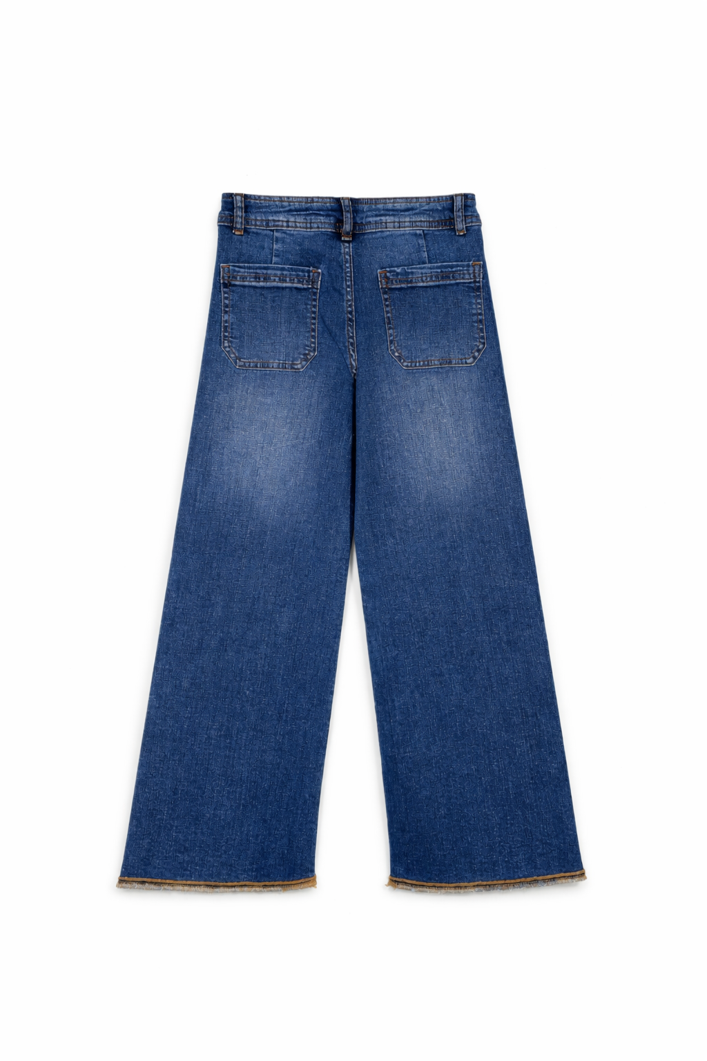 Girls Wide Leg jeans in Dark Blue Colour