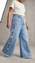 LIGHT BLUE GIRLS PANT (BG-000568)