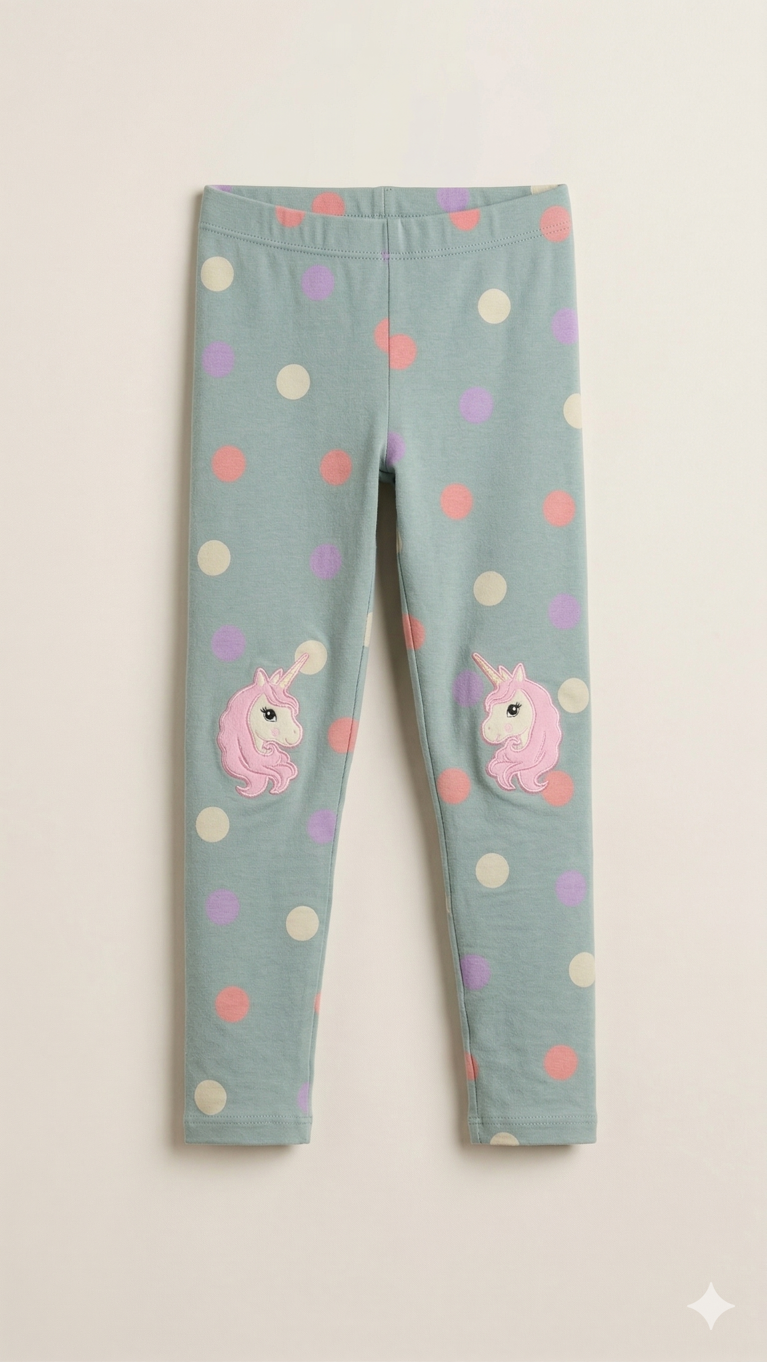 Unicorn Polka Dot Leggings (BG-000522)