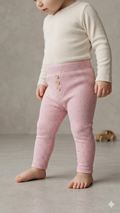 Pink  Legging with Pink Dots (BG-000532)