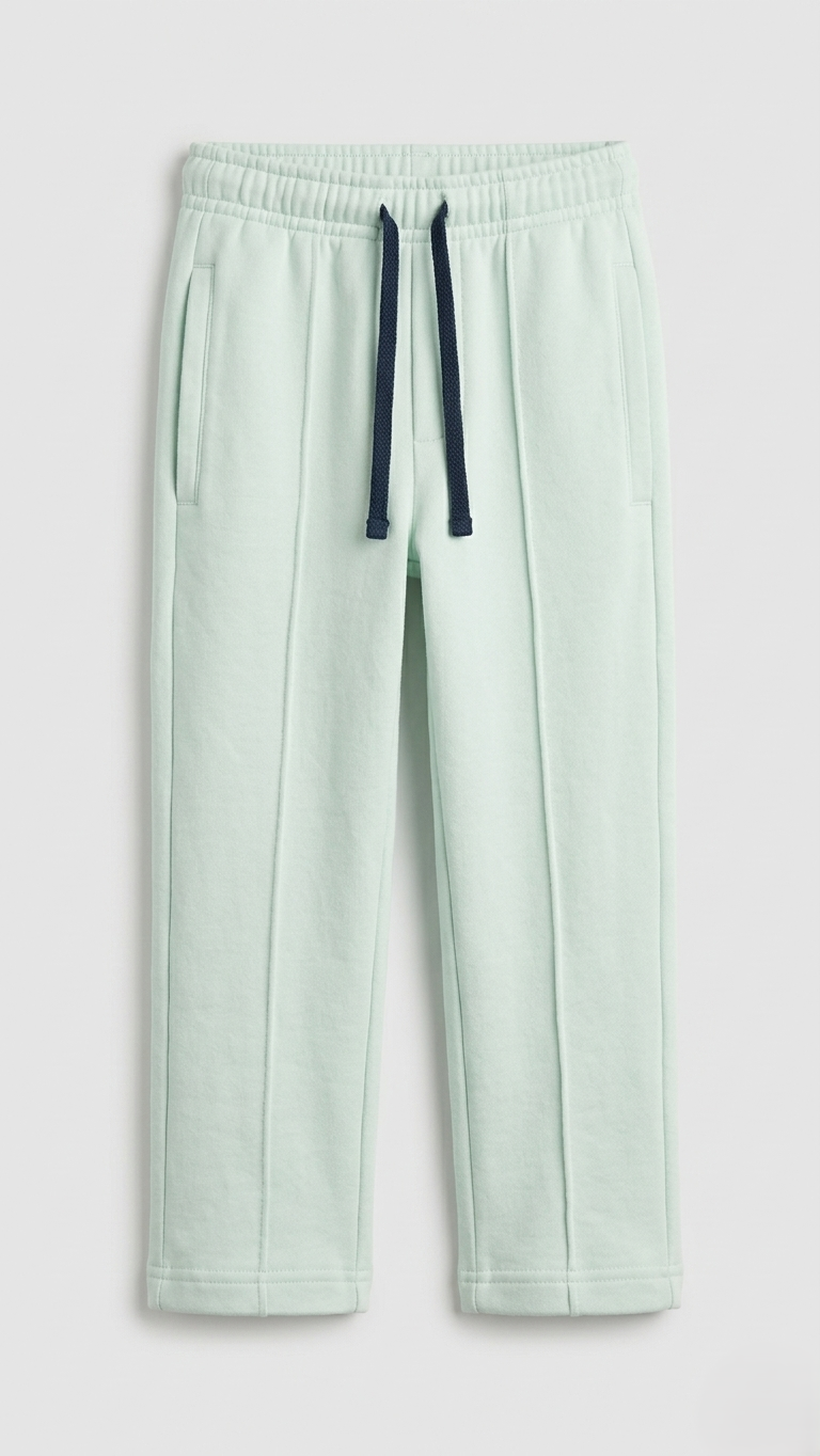 Mint Green Relaxed Fit Trousers (BG-000559)