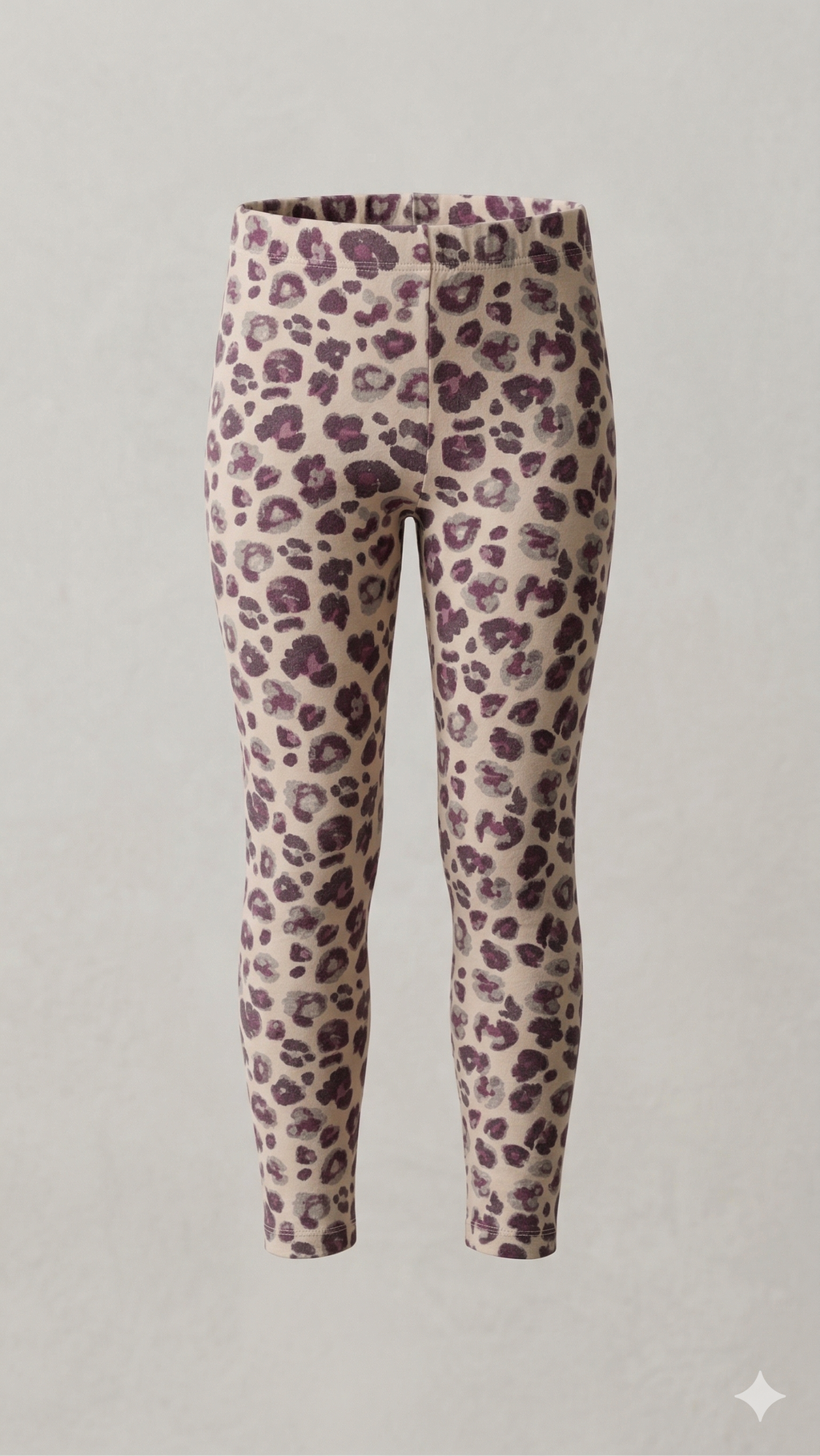 Leopard Print Cotton Leggings (BG-000533)