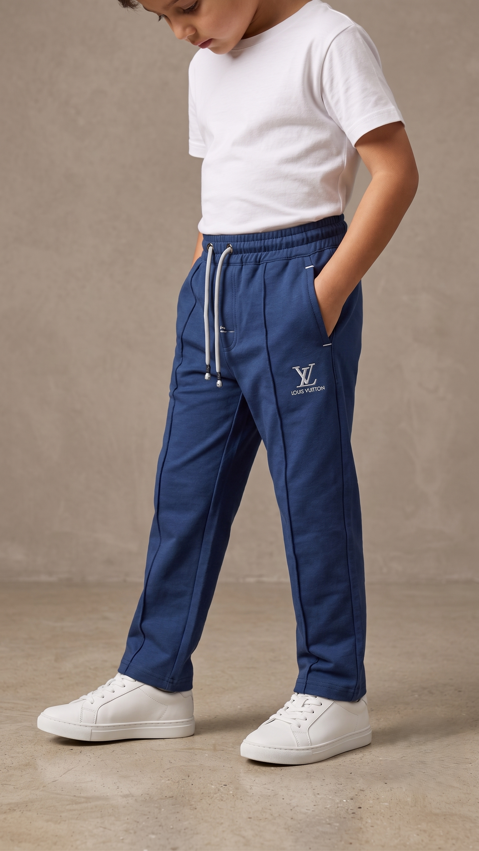 LV Navy Blue Trouser (BG-000751)