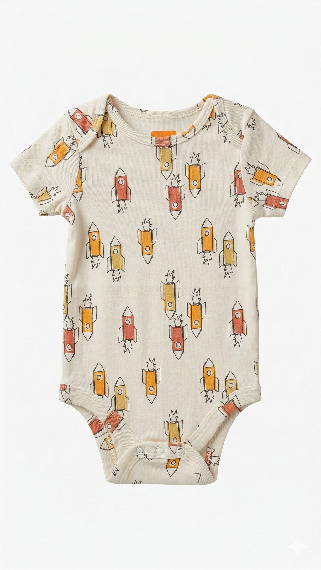 Off White Rocket Printed Bodysuit (BG-000413)