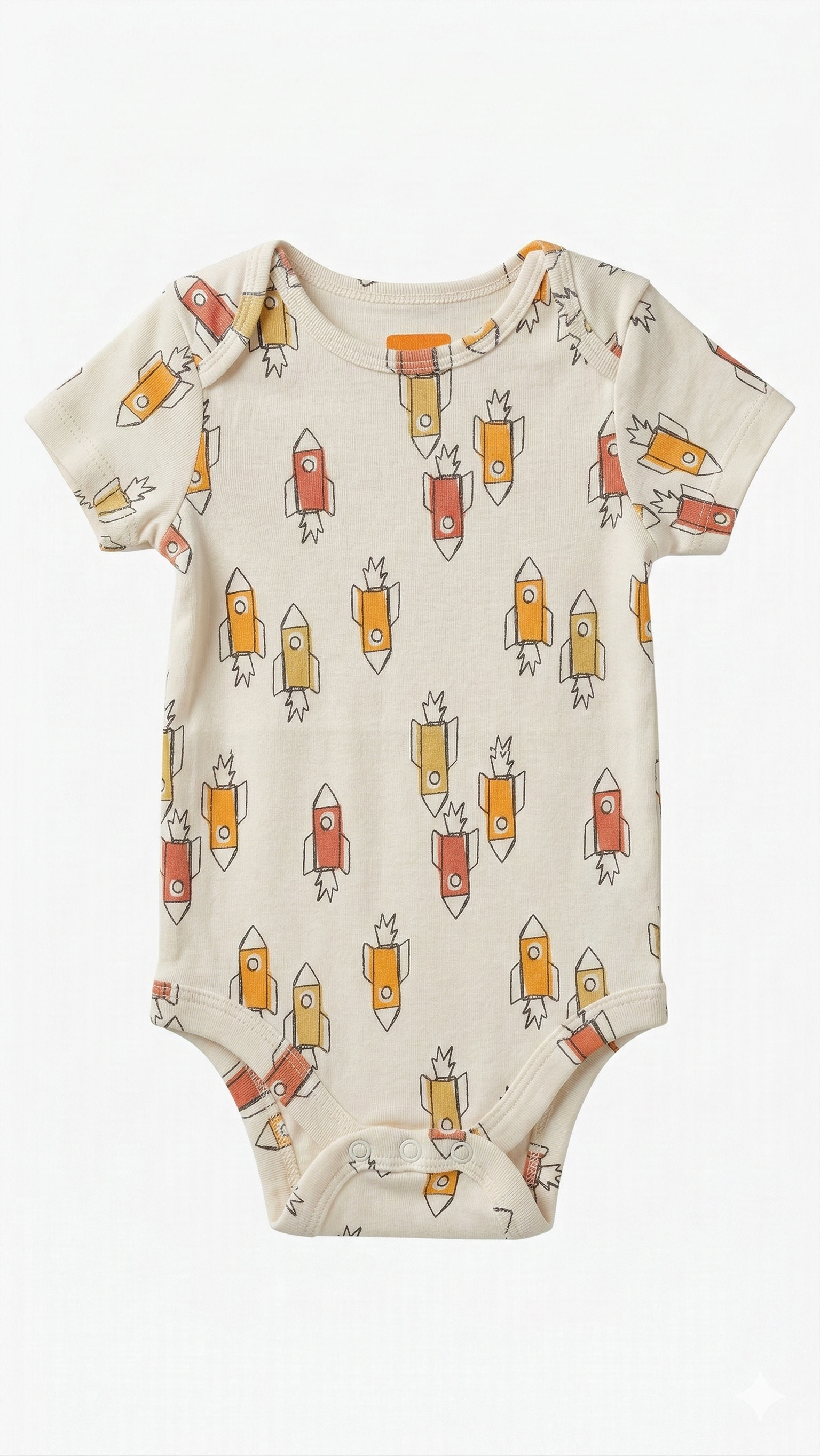 Off White Rocket Printed Bodysuit (BG-000413)