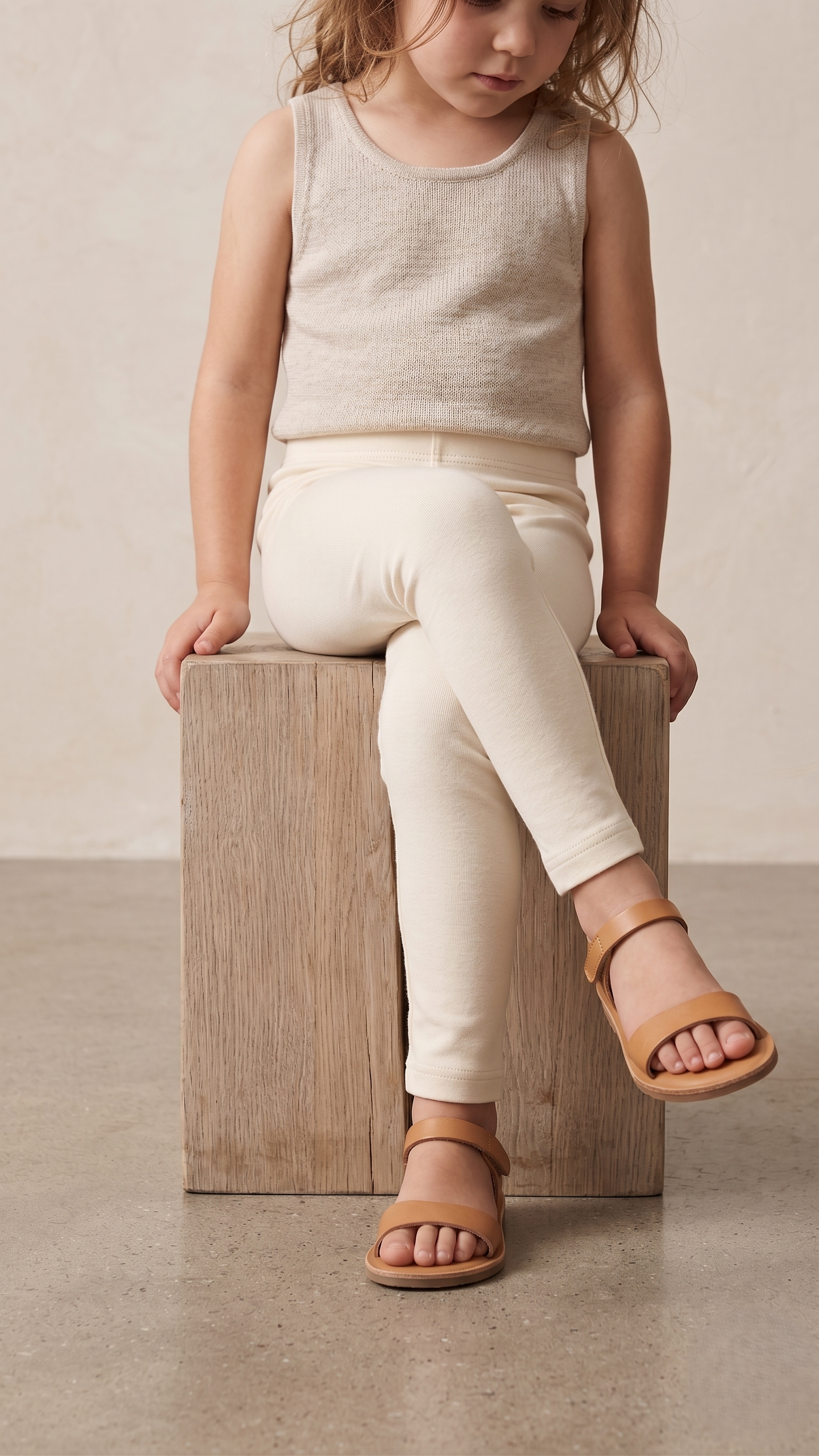 Cream Leggings-Summer (BG-000608)