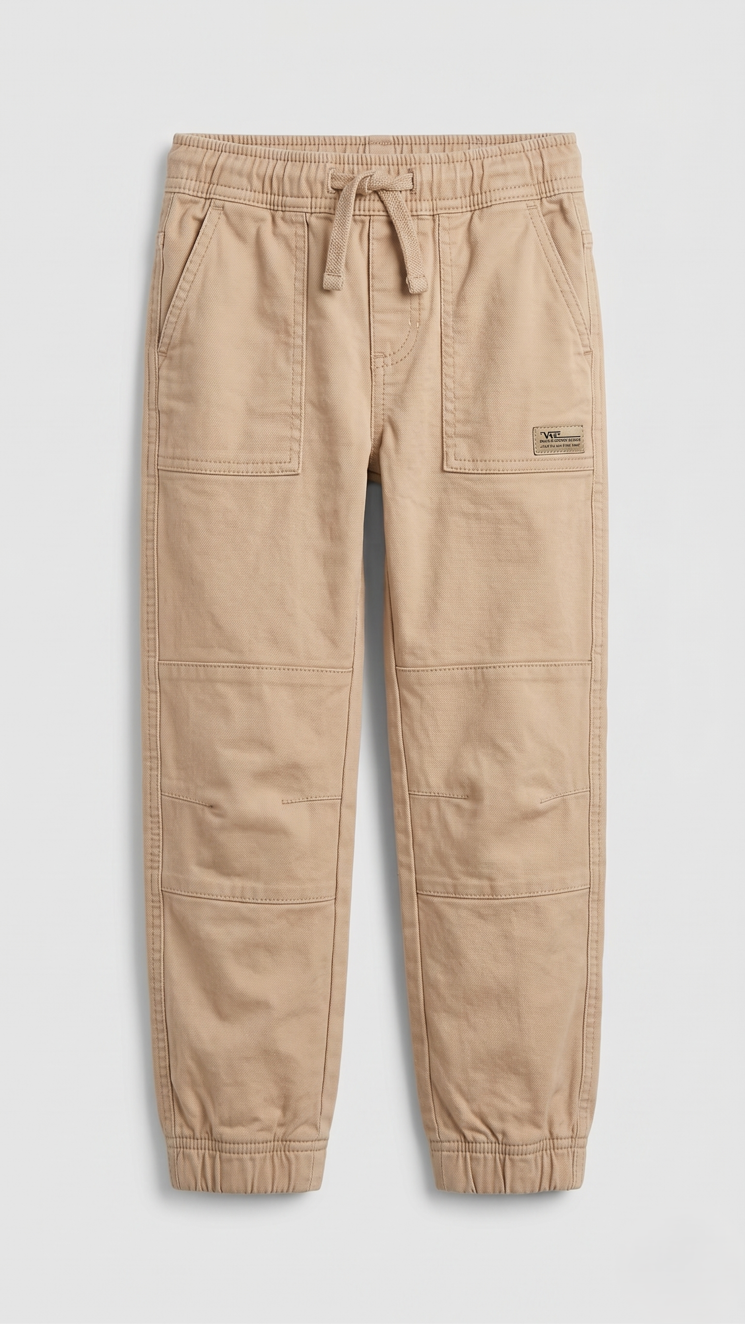 Khaki Solid Casual Joggers Style Pant (BG-000366)