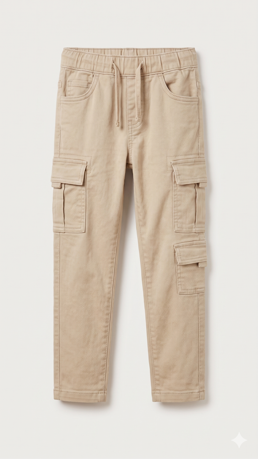 Beige Cargo Pants (BG-000680)