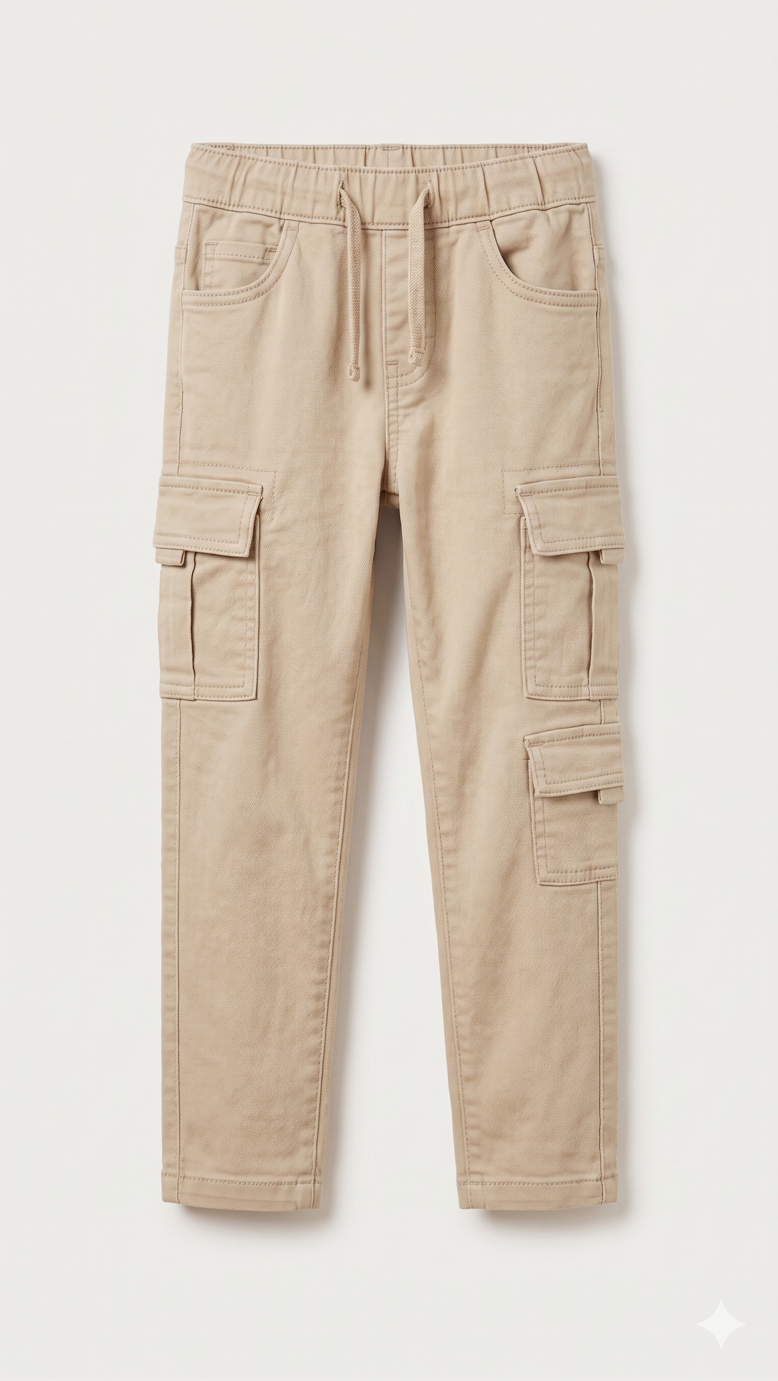Beige Cargo Pants (BG-000680)