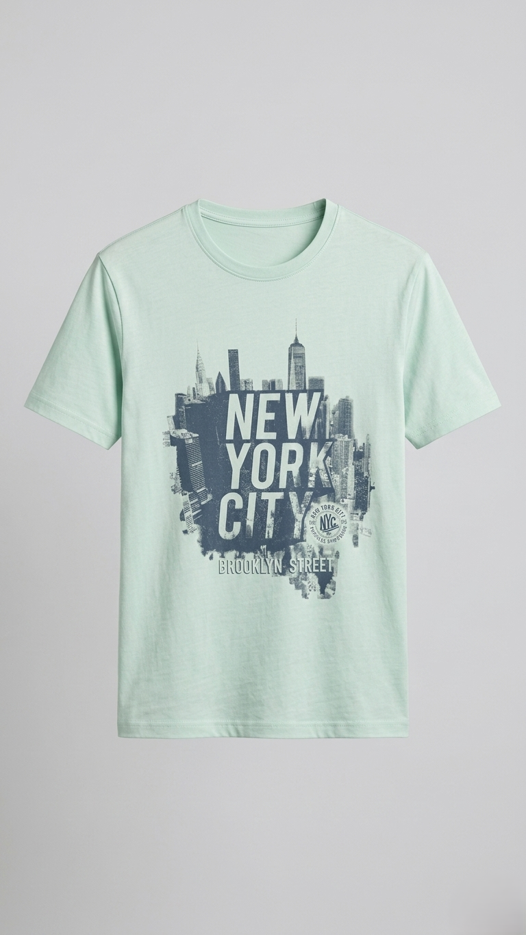 New York City" Brooklyn Street Art Tee (BG-000664)