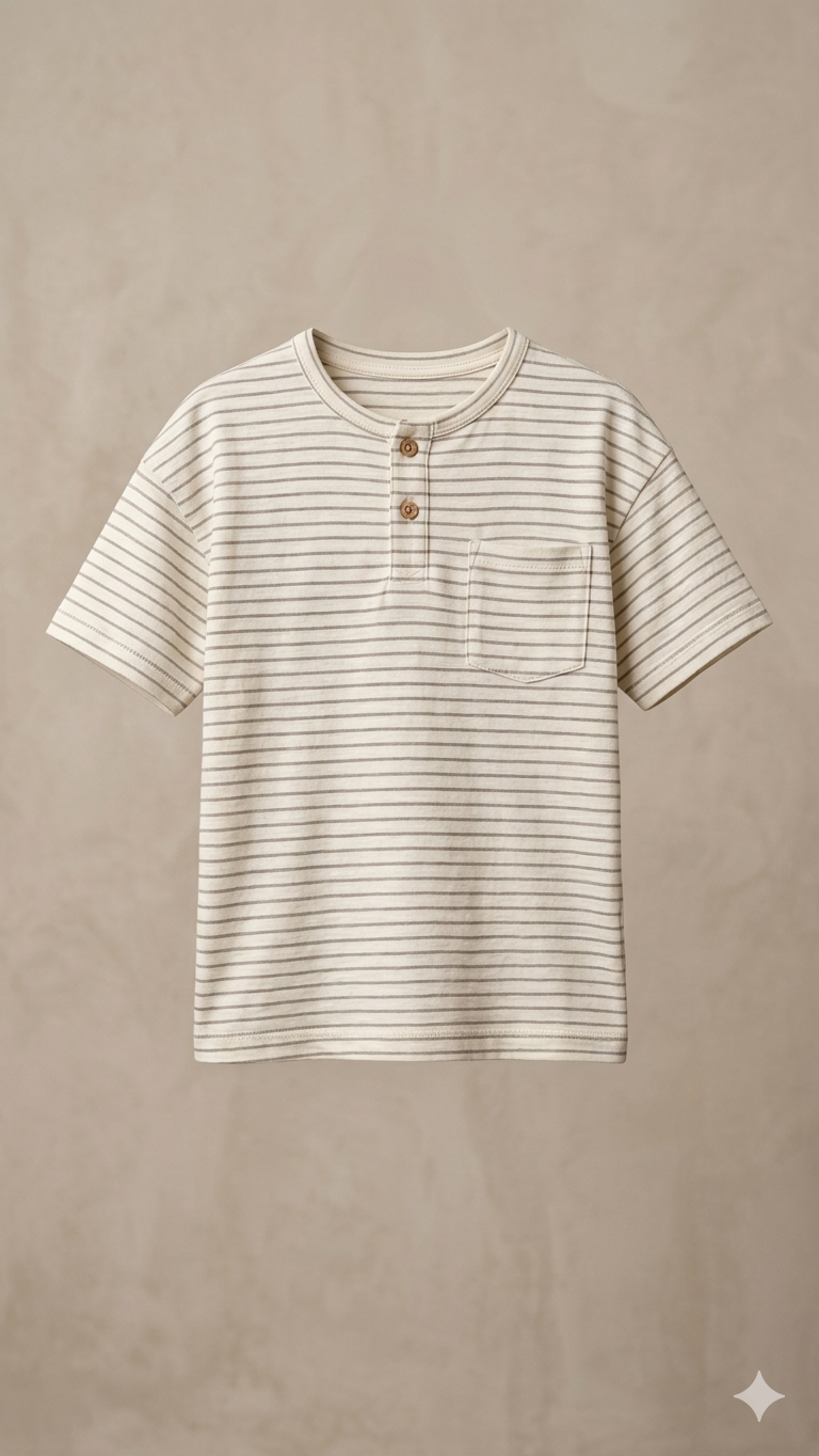 LINING T-SHIRT WITH POCKET (BG-000596)