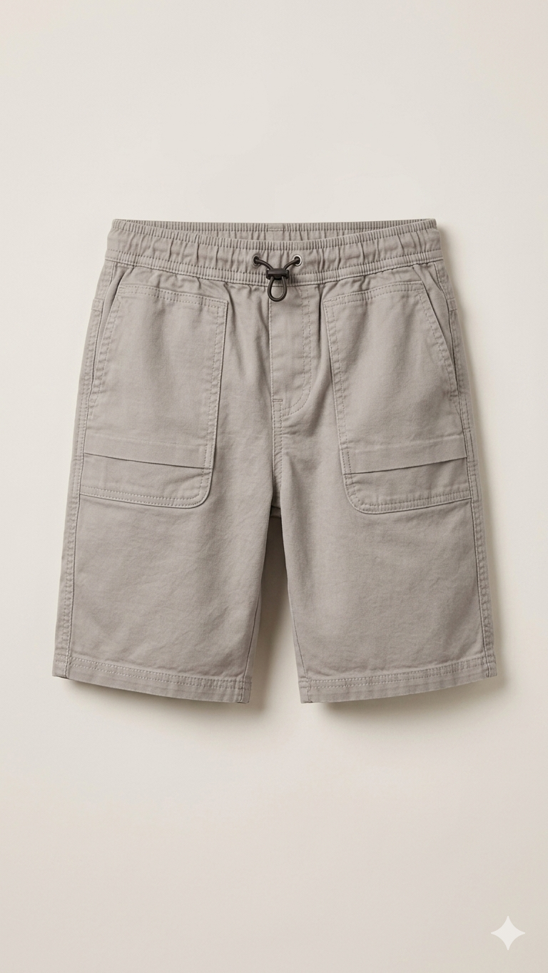 Grey Cotton Nikker (BG-000539)