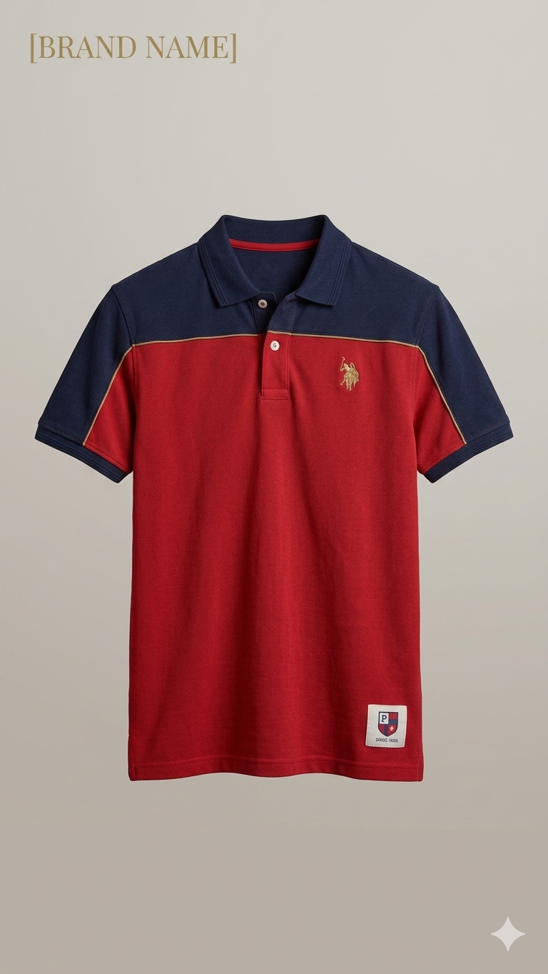 US POLO BLUE AND RED (BG-000727)