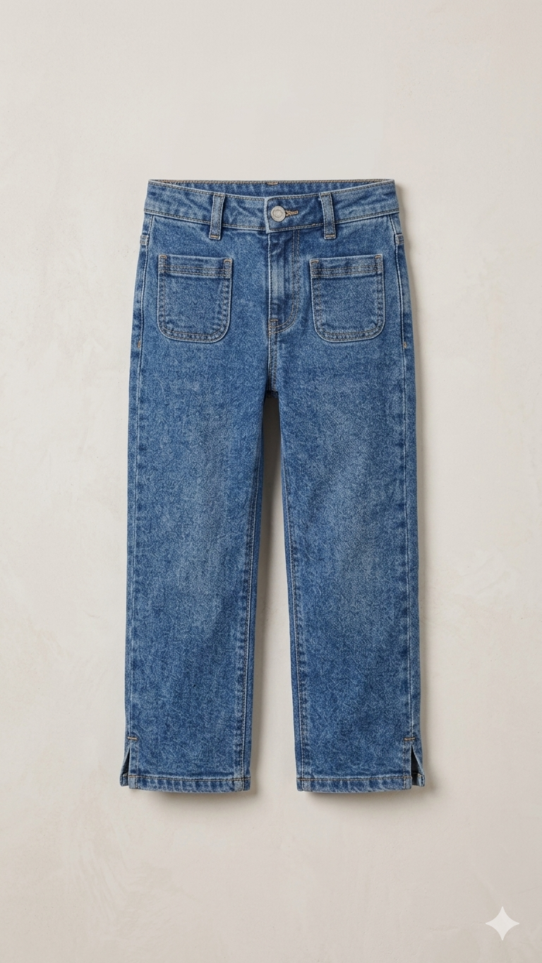 DENIM GIRSL PANTS (BG-000652)