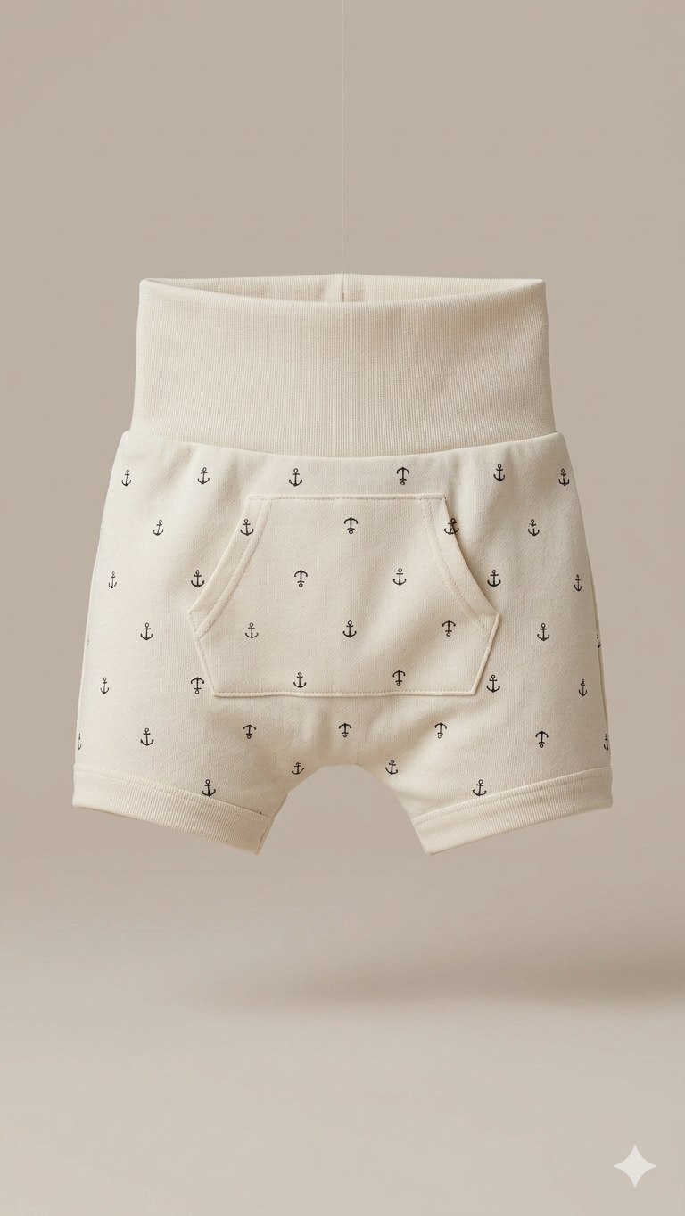 White Nikker with Hook Print (BG-000500)