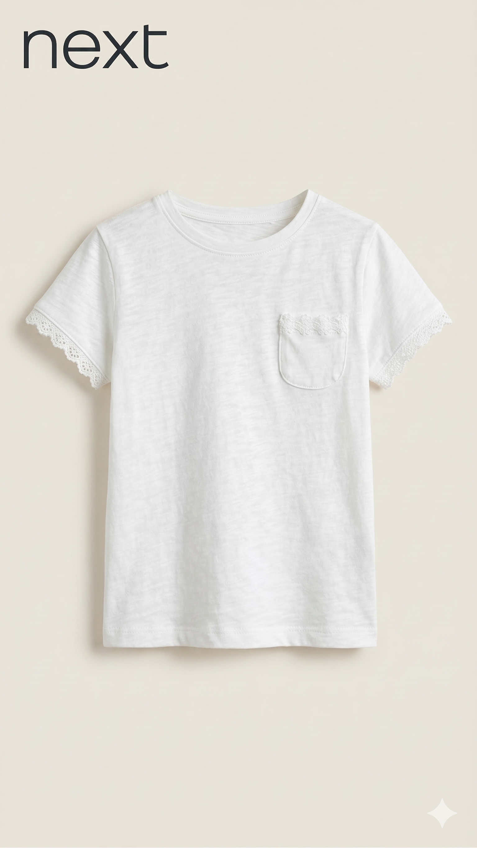 full white with lace     BG-000445