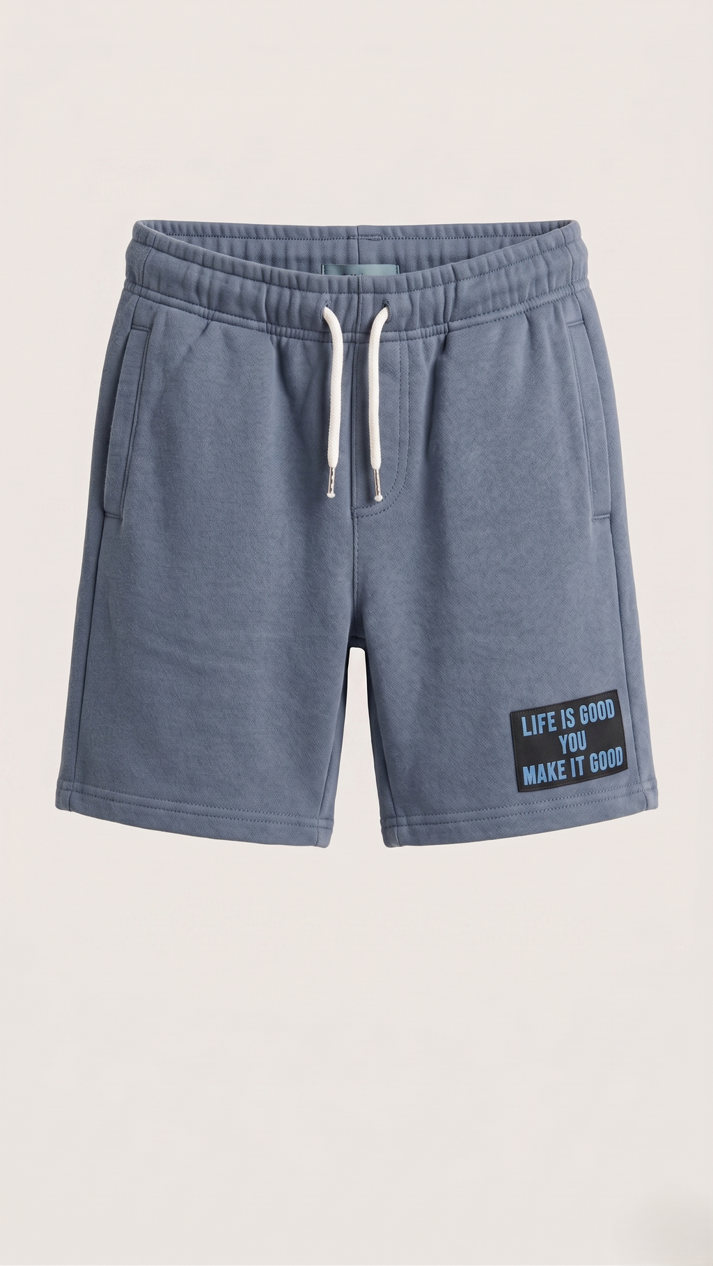 Boys Blue Terry Stuff Graphic Shorts Casual Summer Wear Soft Fabric (BG-000543)