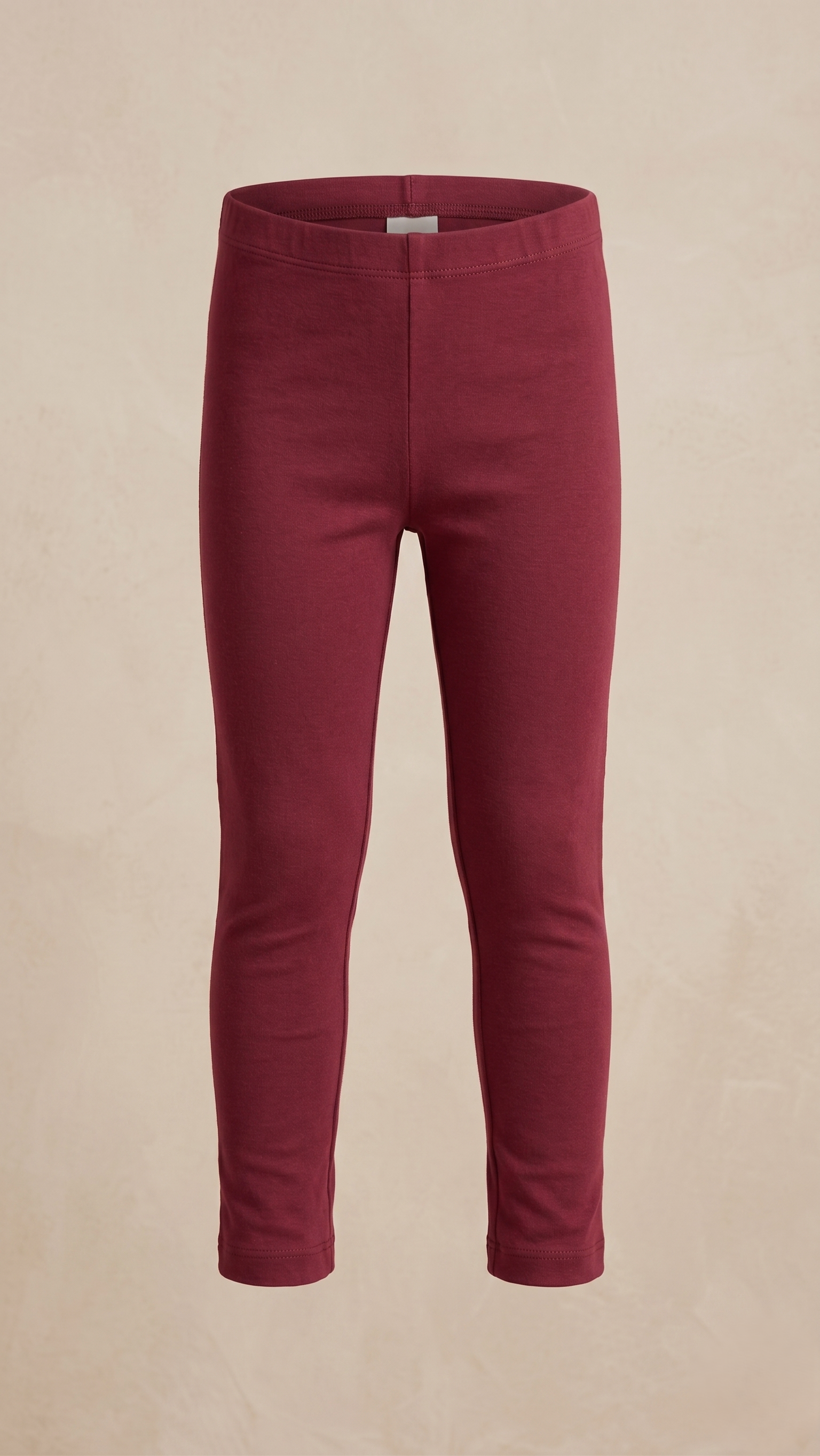 Dark Berry/Burgundy Kids' Leggings-Summer (BG-000606)