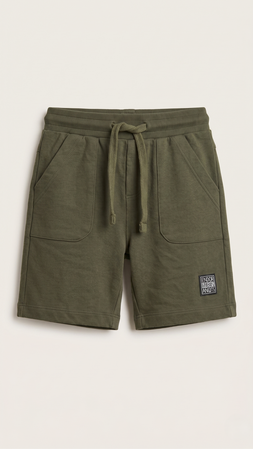 Olive Green Shorts Boys (BG-000684)