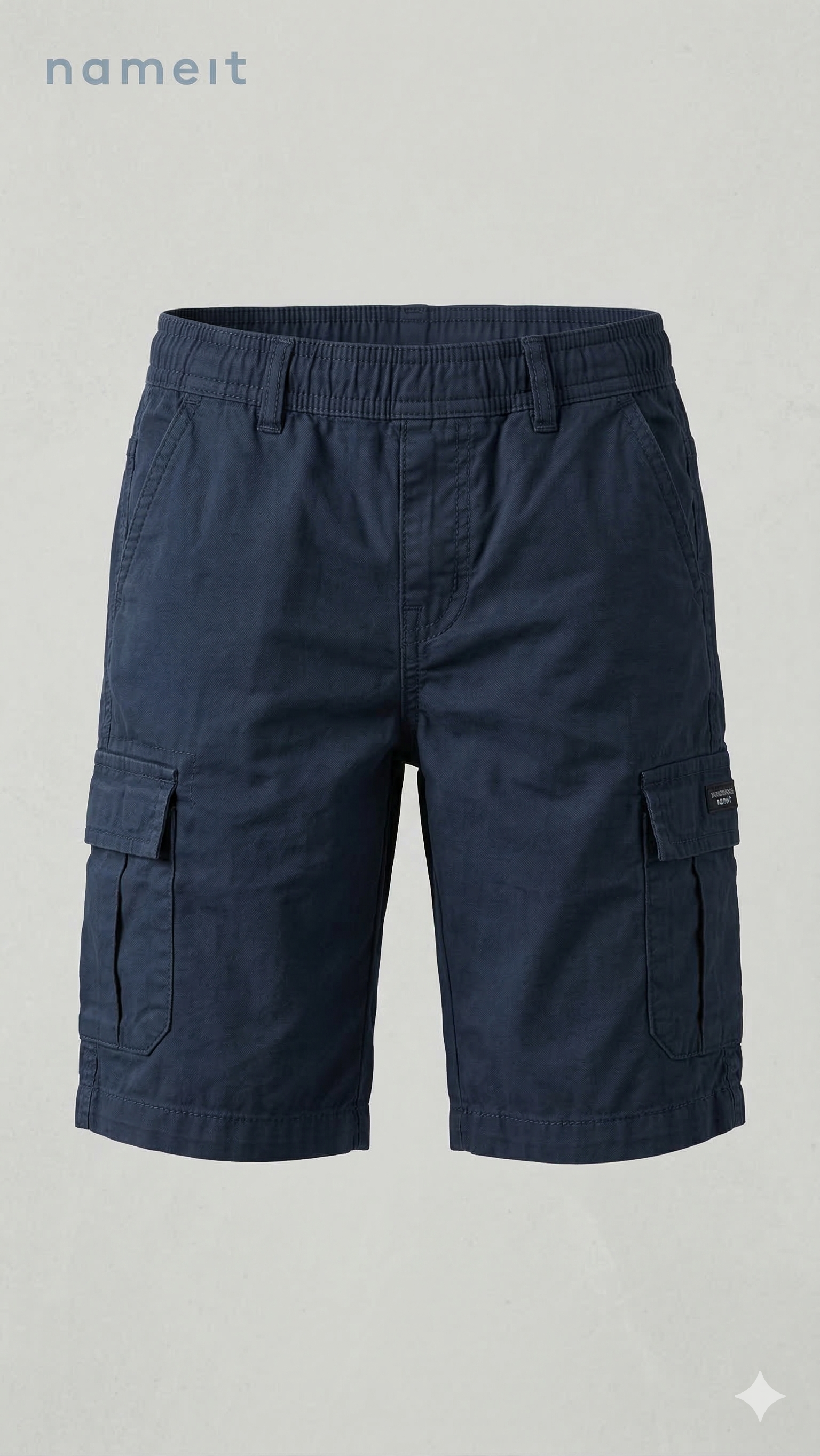 Blue Cargo Shorts "Nameit" Brand    BG-000498