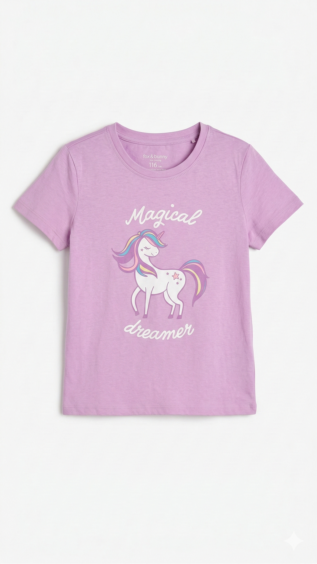 Kidsville Girls Unicorn Graphic Printed Shirt (BG-000405)