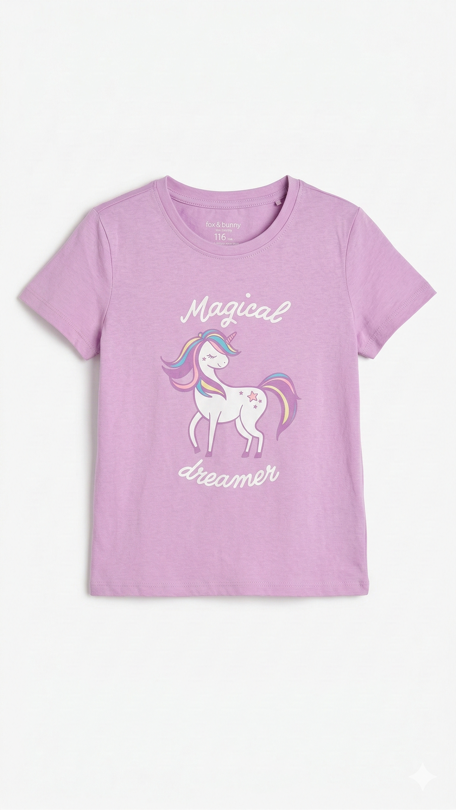 Kidsville Girls Unicorn Graphic Printed Shirt (BG-000405)