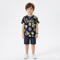 Black Pokemon Character T-shirt (BG-000406)