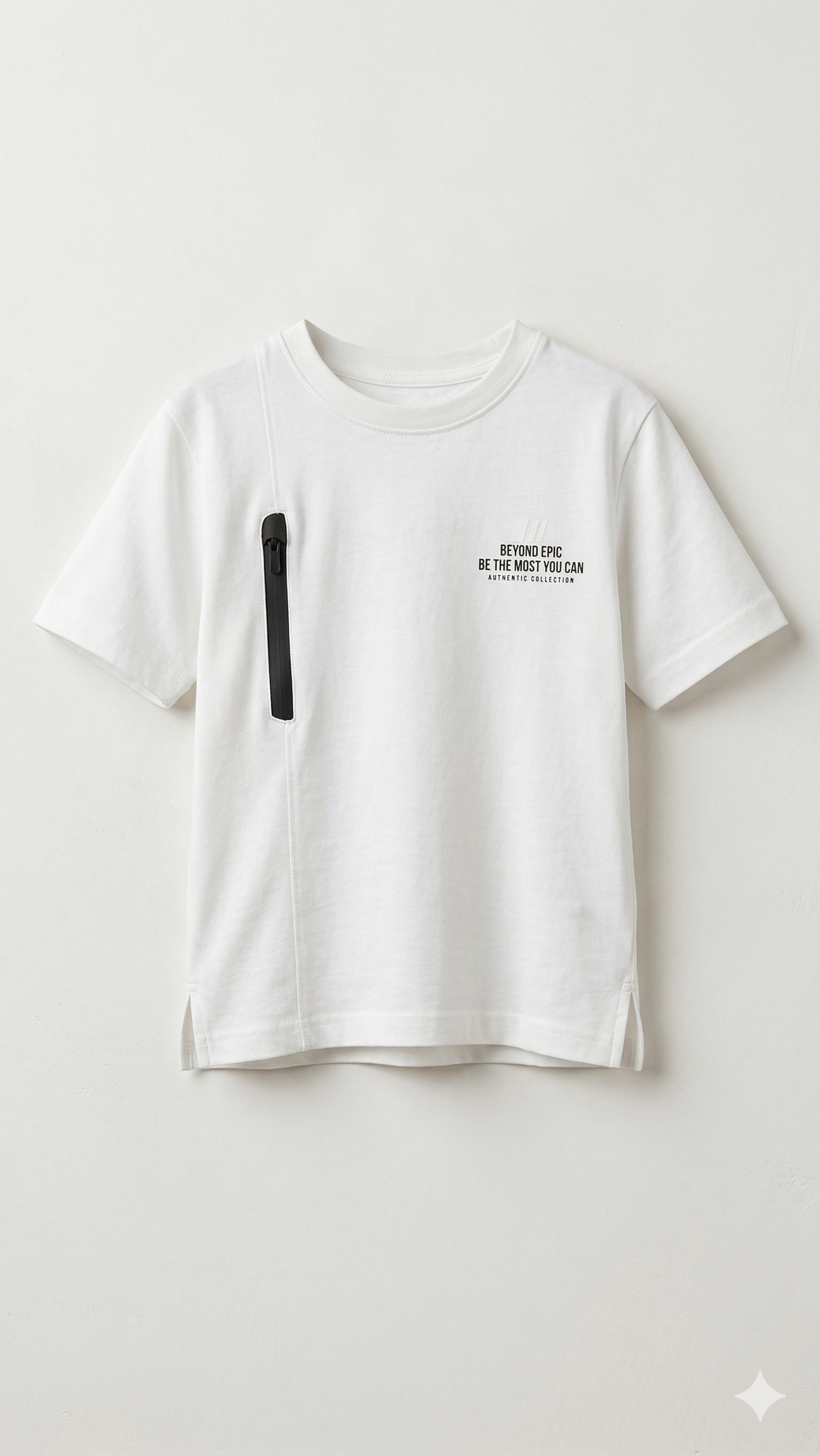 white with chest zip    BG-000454