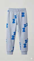 Blue "Z" Graphic Joggers (BG-000524)