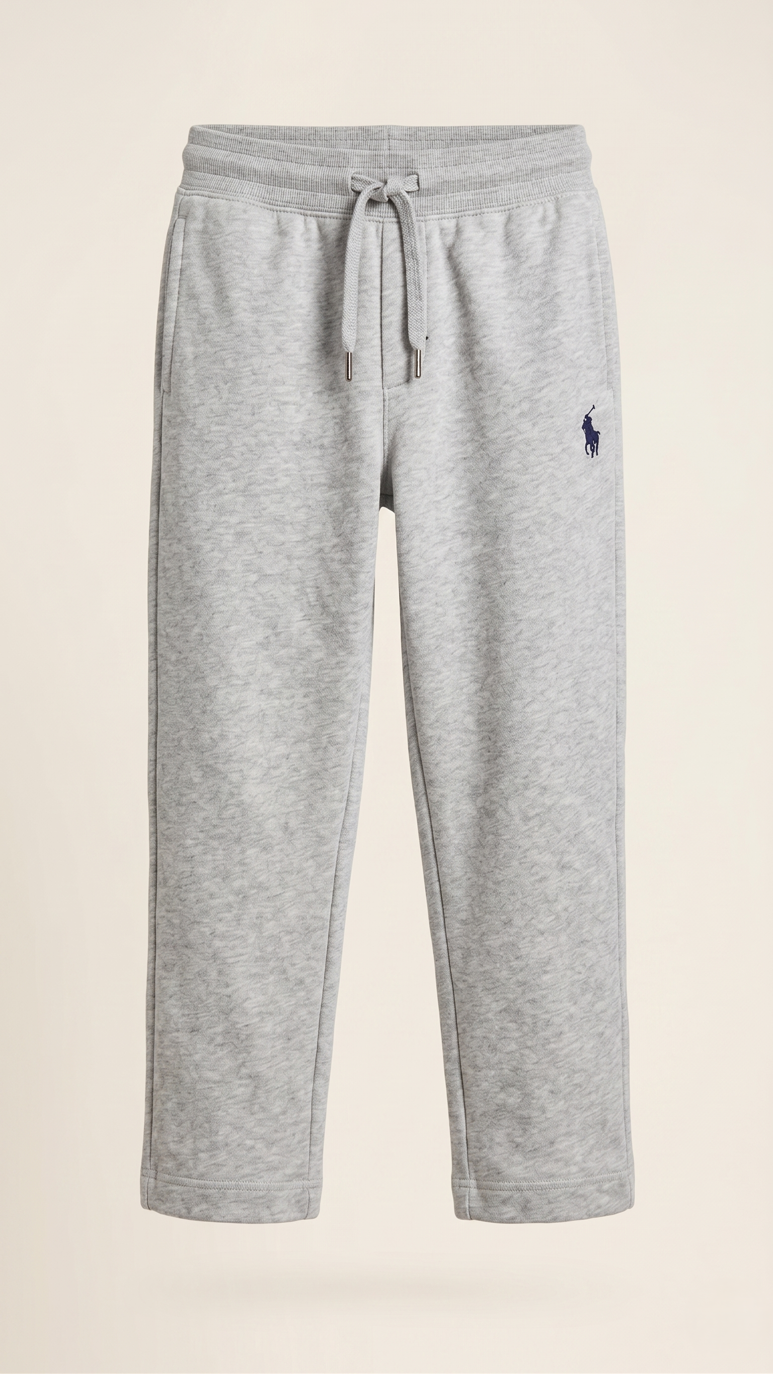 Grey Polo Embroidered Cotton Jogger Trouser (BG-000620)