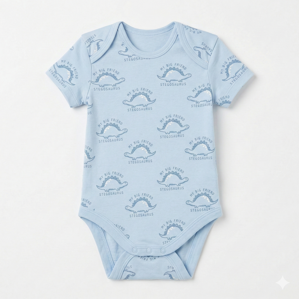 Dinosaur Print Bodysuit (BG-000417)
