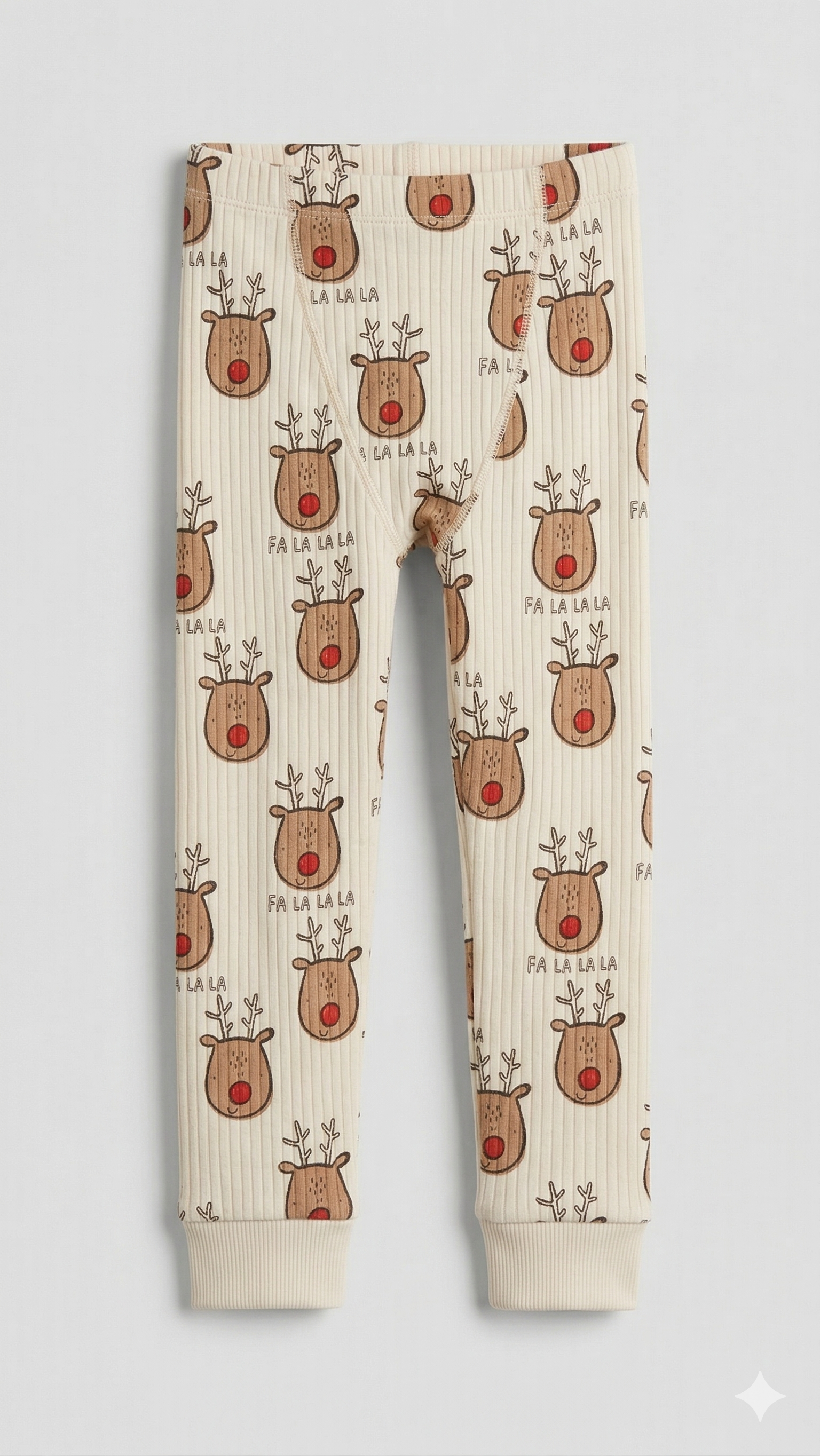 Cream Trouser with Animal Face (BG-000508)