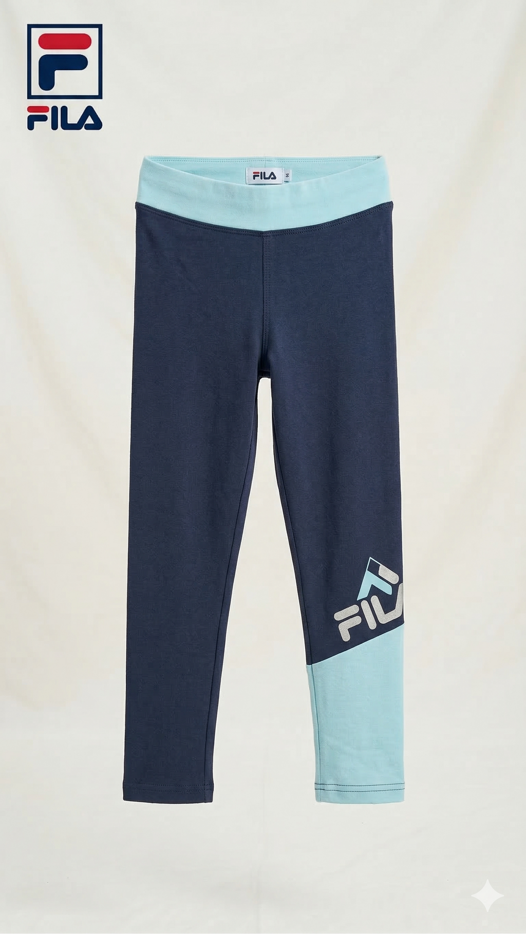 Black & Blue Fila Legging (BG-000513)
