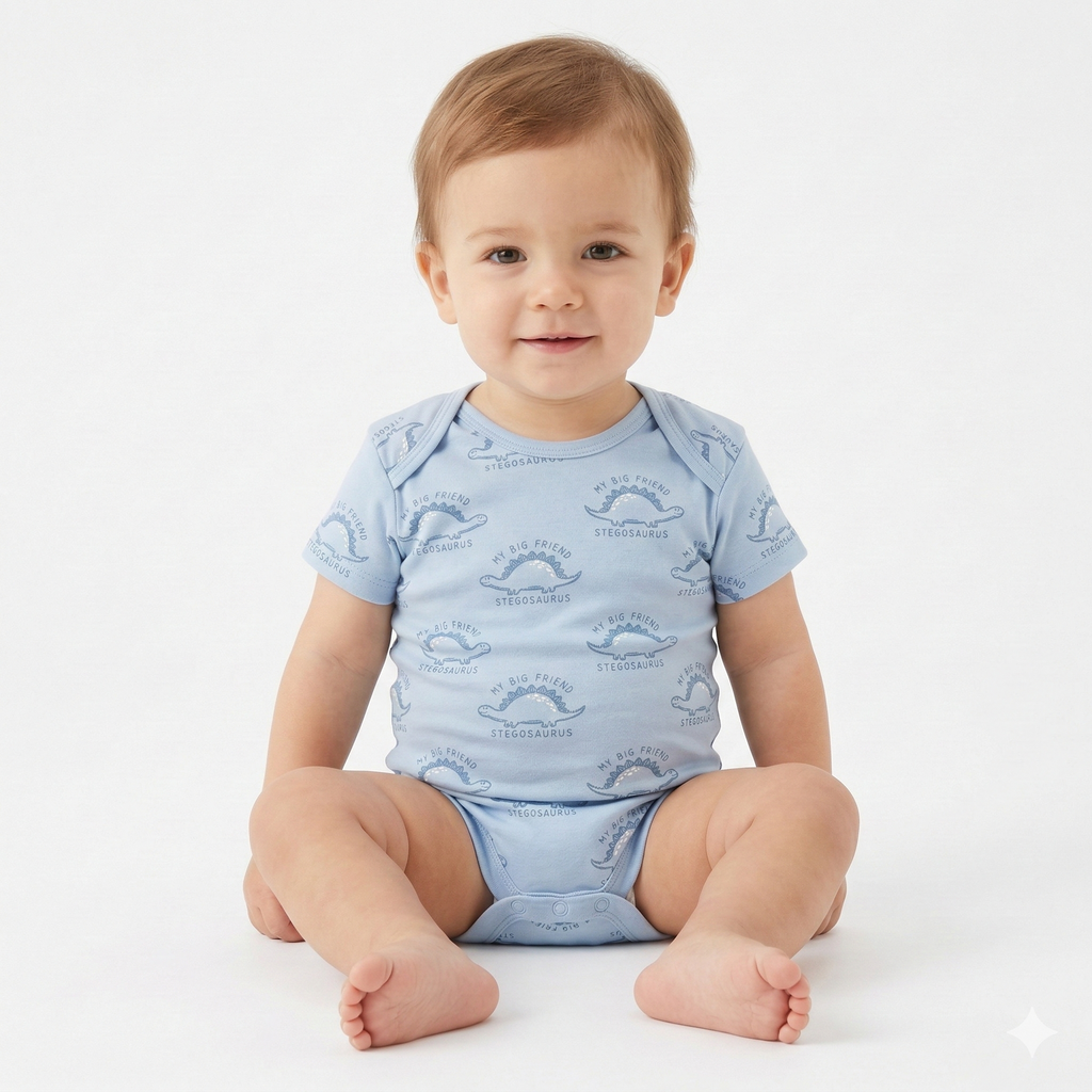 Dinosaur Print Bodysuit (BG-000417)