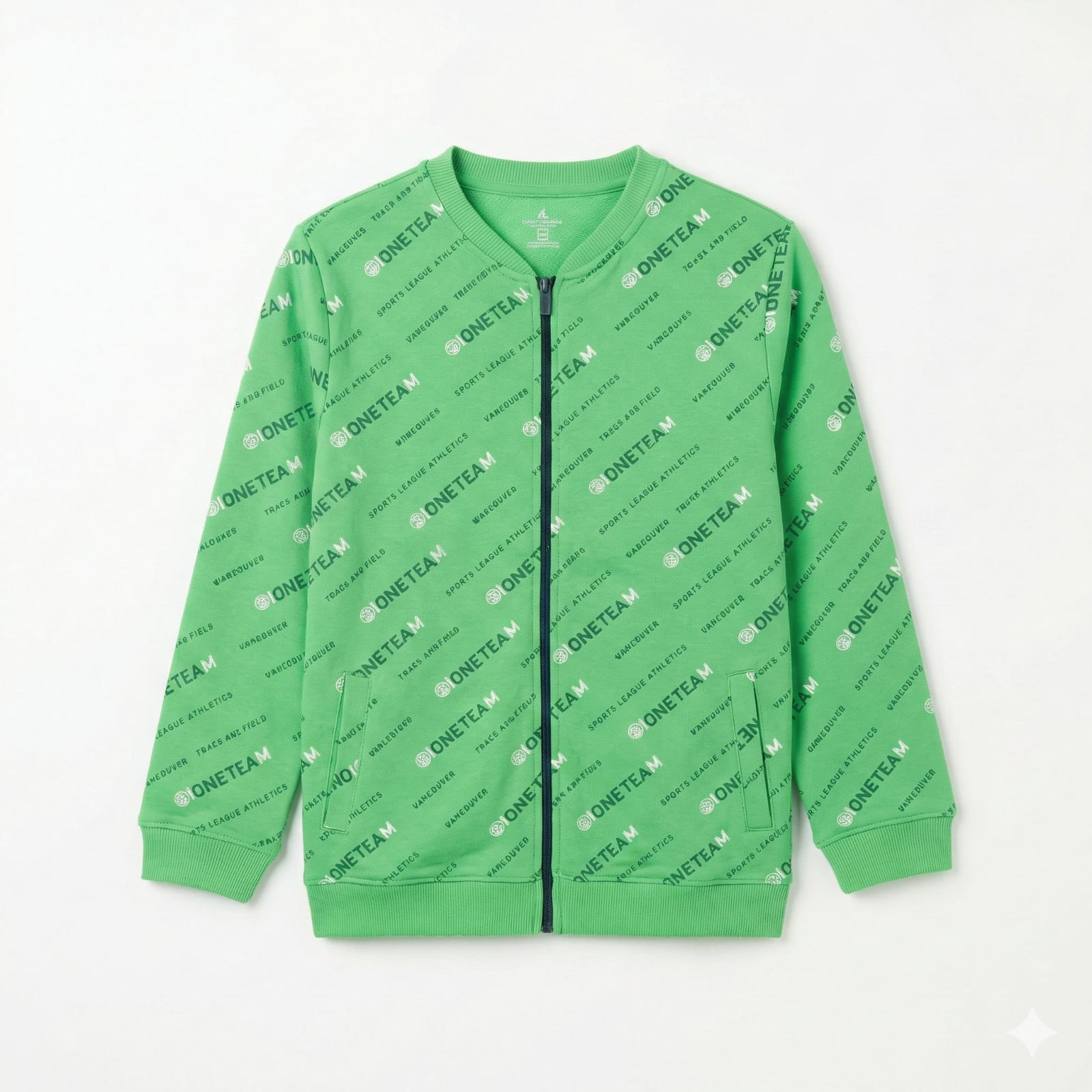 Zipper Upper with ONE TEAM Sports League Athletics Vancouver