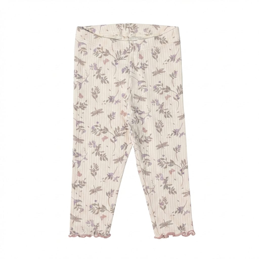 Ribbed Organic cotton legging