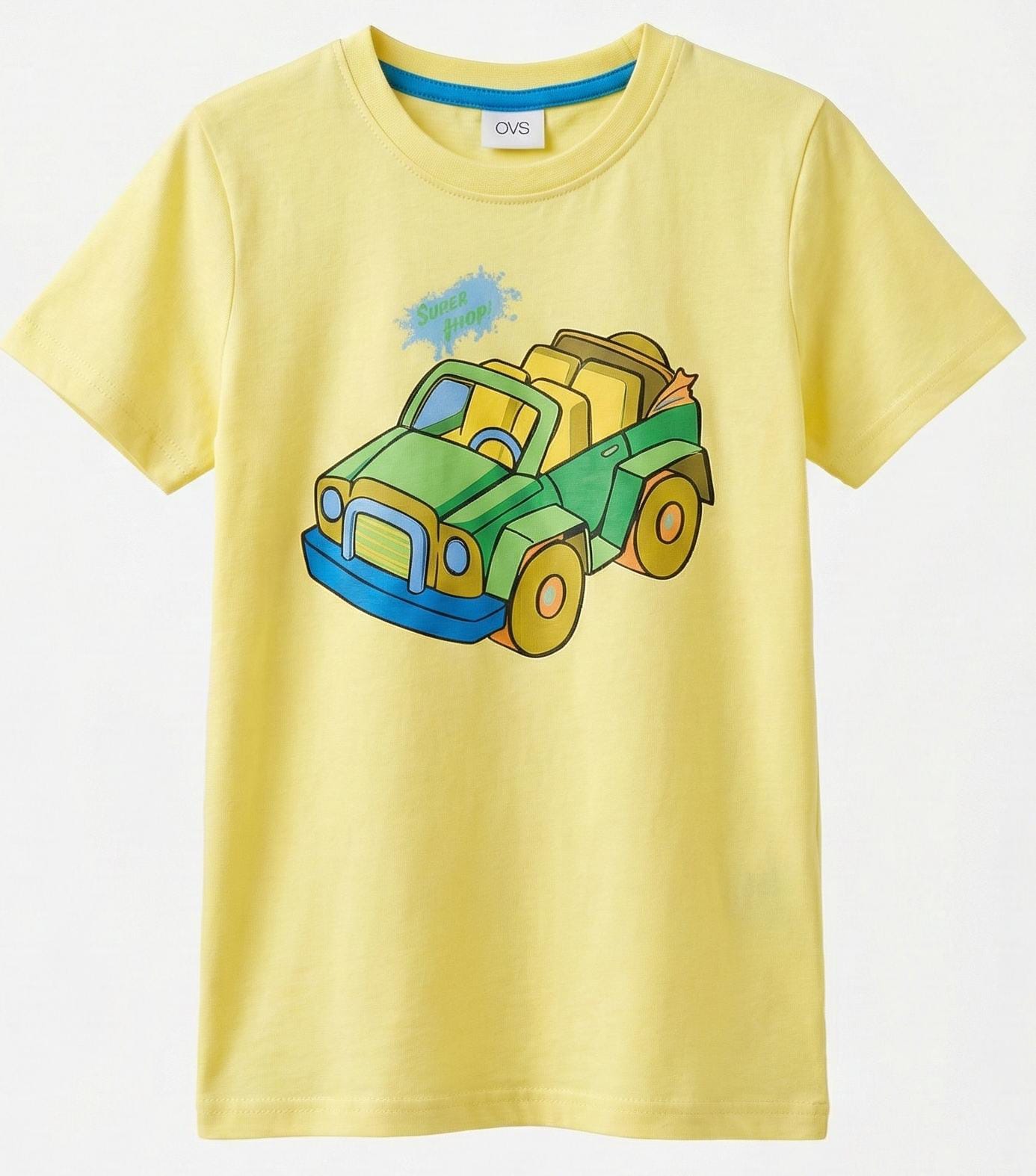 Boys T-shirt with Vehicle Print (BG-000325)