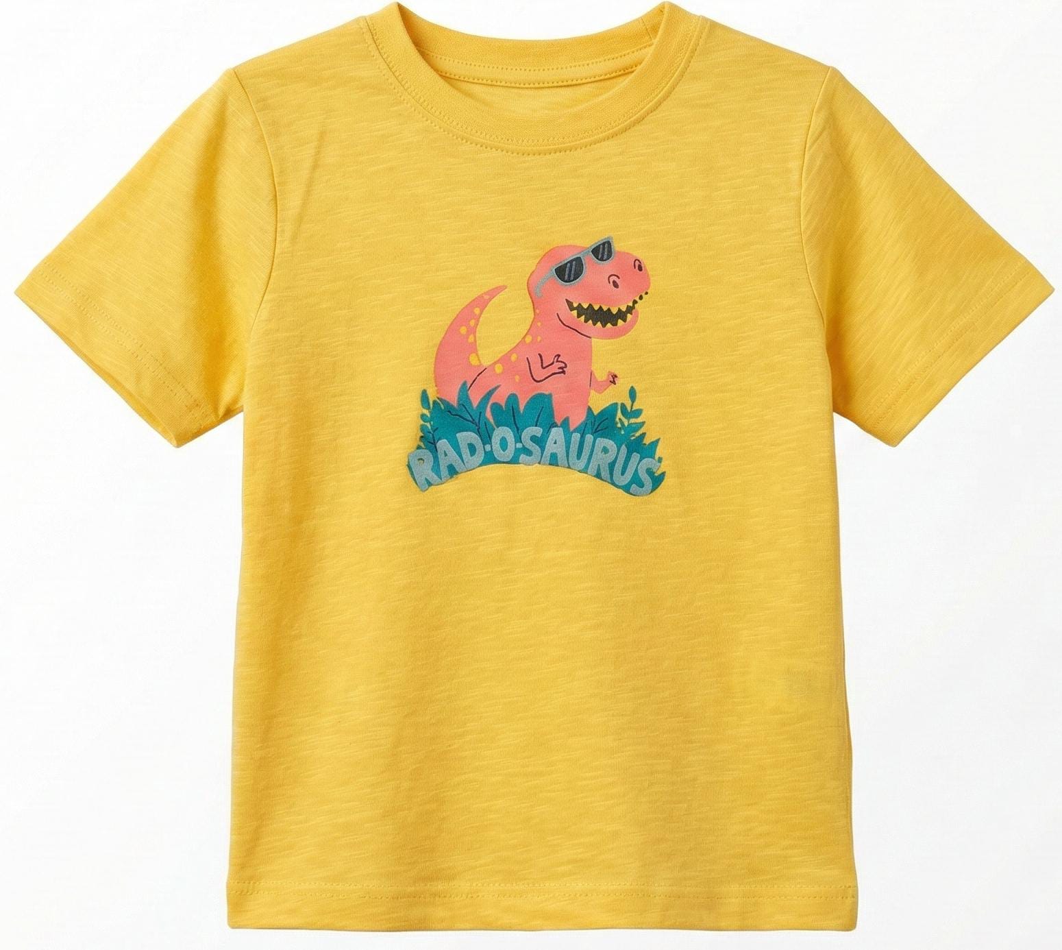Boys T-shirt with Pink rad-O-Saurus Dinosaur (BG-000329)