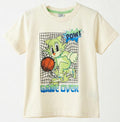 Boys T-shirt with Hedgehog Design with Game Over Text (BG-000344)
