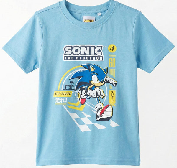 Boys T-shirt with Sonic Character Print (BG-000333)
